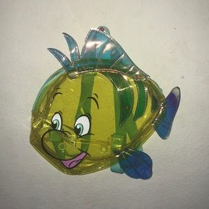 Clear Flounder “Little Mermaid” backpack